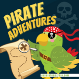 Family Pirate Adventure, Saturday August 10, 2024 @ 9:30 am