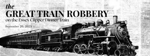 Great Train Robbery aboard Dinner Train, Saturday September 20, 2025 @ 3:30 pm