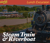 Train and Boat Lunch Excursion, Thu., Sep., 13, 2018 @ 11:15 am