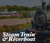 Train and Riverboat, Wed., Oct., 23, 2019 @ 11:00 am