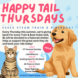 Thursday July 16, 2026 Steam Train AND Steam Train & Riverboat Excursions