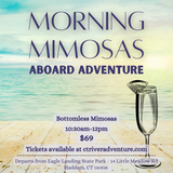 Morning Mimosas on Adventure Riverboat, Sunday July 20, 2025 @ 10:15am
