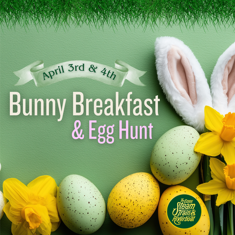 Bunny Breakfast and Egg Hunt- Friday April 3, 2026 @ 12:00 pm