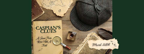 Caspian’s Clues - A Scenic Train Ride with a Twist! Sunday May 31, 2026 @ 11:00 am