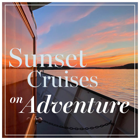 Sunset Cocktail Cruise on Adventure Riverboat, Friday July 31, 2026 @ 6:30pm
