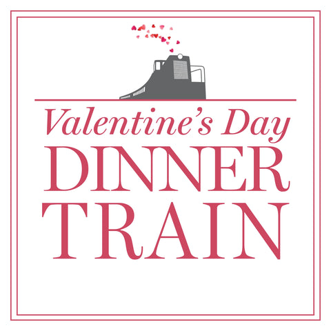 Valentine Dinner Train, Saturday, February 14, 2026 @ 12:00 pm