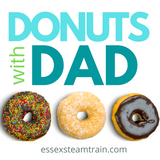 Donuts With Dad Train & Riverboat, Sunday June 16, 2024 @ 9:30 am